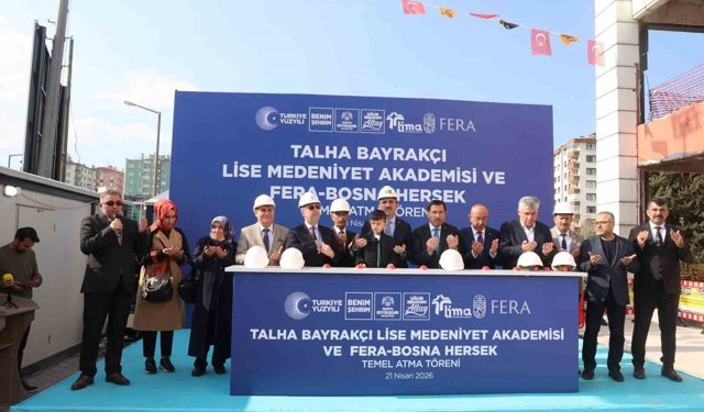 Başkan Altay, Talha Bayrakçı LİMA'nın iş başlangıcını yaparak, Bosna Hersek FERA'nın temelini attı