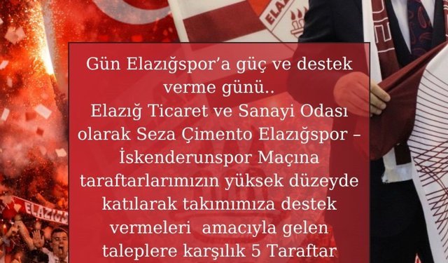 Başkan İdris Alan'dan taraftarlara 5 otobüs tahsisi