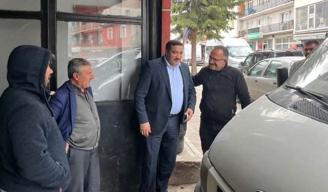 Başkan Kılıç, güne esnaf ziyaretiyle başladı