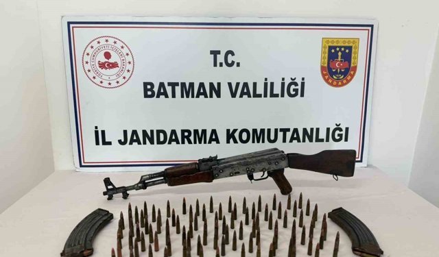 Batman'da ruhsatsız silah operasyonu: 2 tutuklama