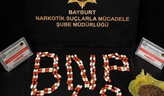 Bayburt'ta uyuşturucuyla mücadele sürüyor