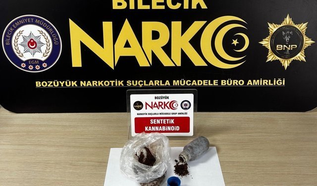 Bilecik'te uyuşturucu operasyonu: 1 şüpheli yakalandı