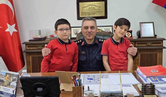 Bir günlüğüne Yozgat İl Jandarma Komutanı oldular