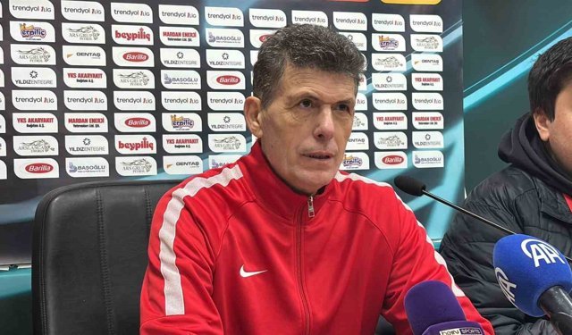 Boluspor - Sivasspor maçının ardından