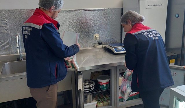 Bozdoğan'da okul kantinleri ve gıda işletmelerine eş zamanlı denetim