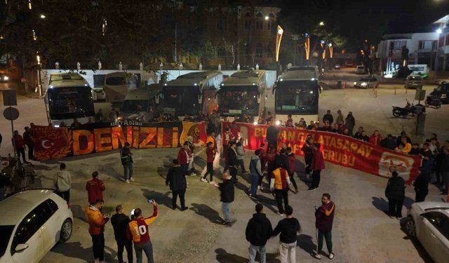 Buldanlı Galatasaraylılar RAMS Park'a Çıkarma Yaptı