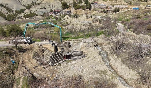 Büyükşehir'den Bertiz'in ulaşımını iyileştirecek köprü yatırımı