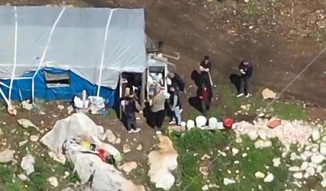 Çadıra dron destekli operasyon: 9 yıl hapis cezasıyla aranan şahıs yakalandı