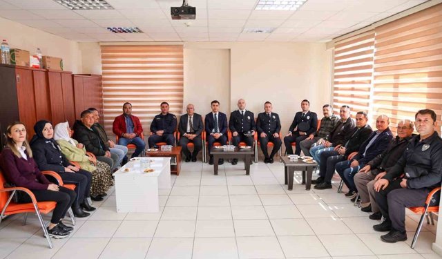 Çameli protokolünden 10 Nisan'da polislere anlamlı ziyaret