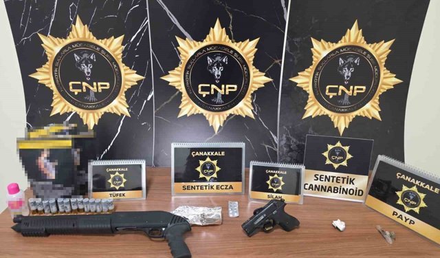 Çanakkale'de farklı suçlardan aranması olan 5 şüpheli tutuklandı