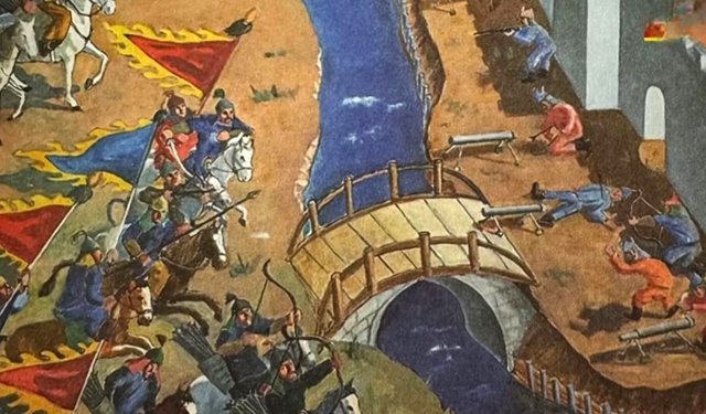 Çin'deki bir müzede Kırgızları ve Manas destanını tasvir eden resimler bulundu