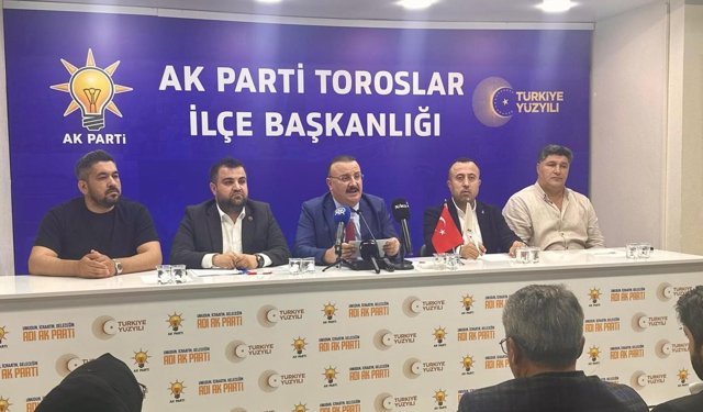 Çokkeser'den Toroslar Belediyesine 'ihale' ve 'israf' iddiası
