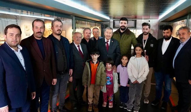 Darende'de 'Çanakkale Savaşları Mobil Müzesi'ne yoğun ilgi