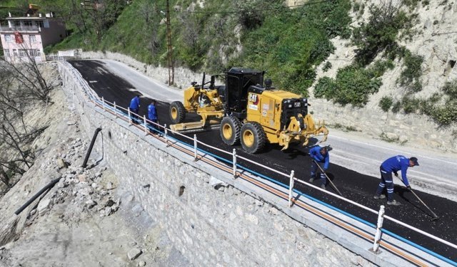 Denizli Büyükşehir'den Babadağ'da ulaşım yatırımı