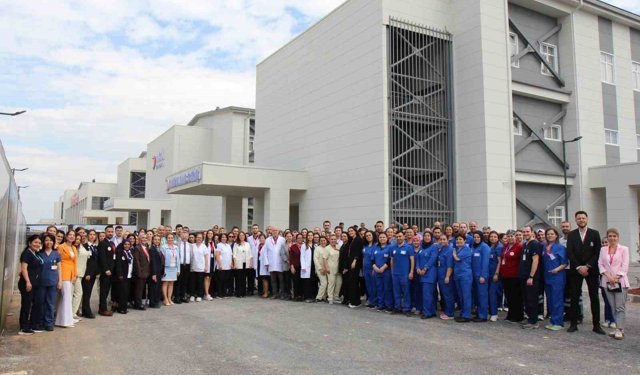 Denizli şehir hastanesi tamamlandığında yatak sayısında Türkiye ortalamasının üzerine çıkacak