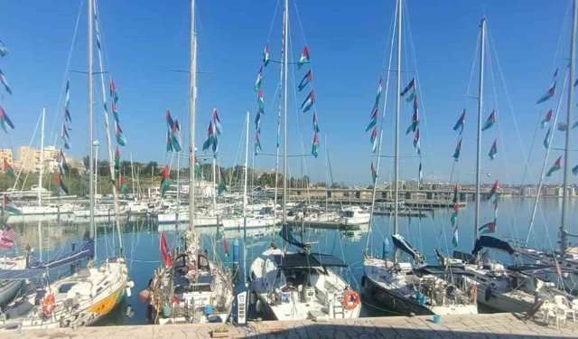 Denizlili gönüllü Salih Tekin Sumud Filosuna katılmak için İtalya'da