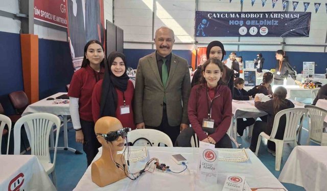 Devrekli öğrenciler robot yarışmasında birinci oldular