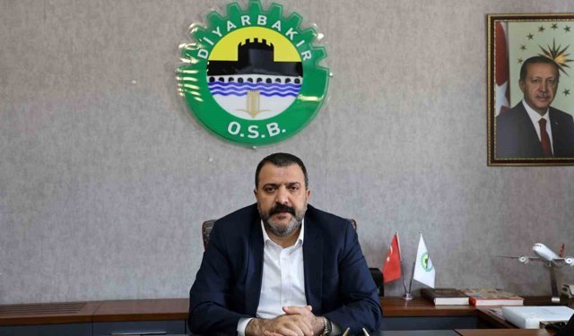 Diyarbakır OSB Yönetim Kurulu Başkanı Fidan: 'İstihdamdaki hedefimiz 55 bine ulaşmak'