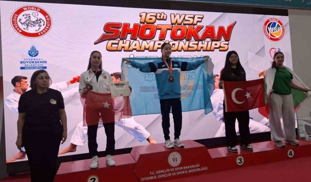 Diyarbakırlı sporcu, dünya 2'ncisi oldu