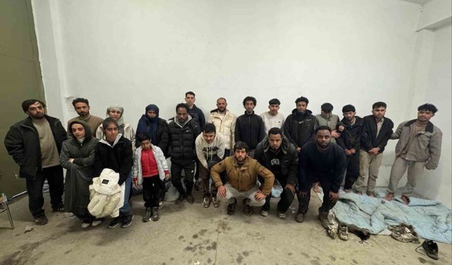 Edirne'de 21 düzensiz göçmen yakalandı