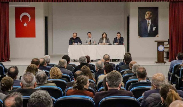 Eğitim ortamları ve okul güvenliği için toplanıldı