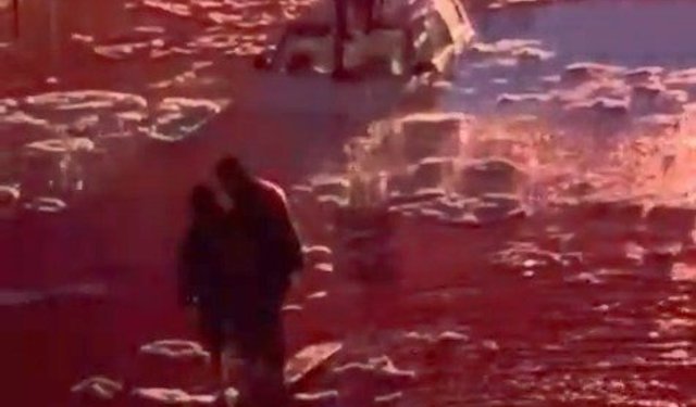 Elazığ'da alt geçit suyla doldu: Mahsur kalan vatandaşları itfaiye kurtardı