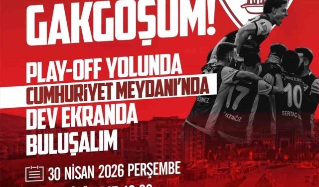 Elazığ'da dev ekran kurulacak