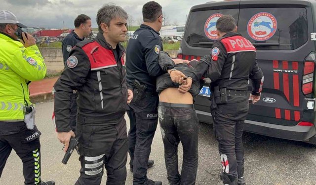 Film gibi kovalamacadan kaçak göçmenler çıktı