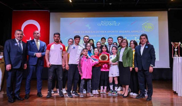 Gaziantep Belediye Spor Kulübü'nün yeni hedefi: 10 bin başarı