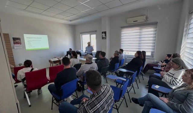 Gerze'de sağlık personeline yangın ve afet bilinci eğitimi