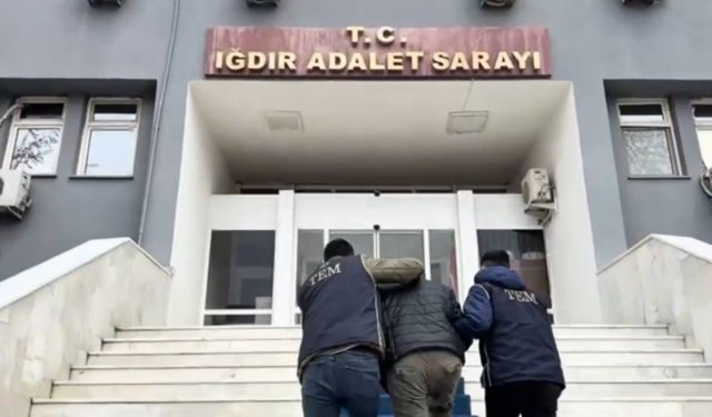 Iğdır'da terör propagandası yapan şüpheli gözaltına alındı