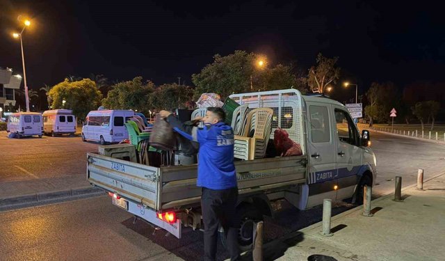 İnciraltı sahilinde denetimler sürüyor