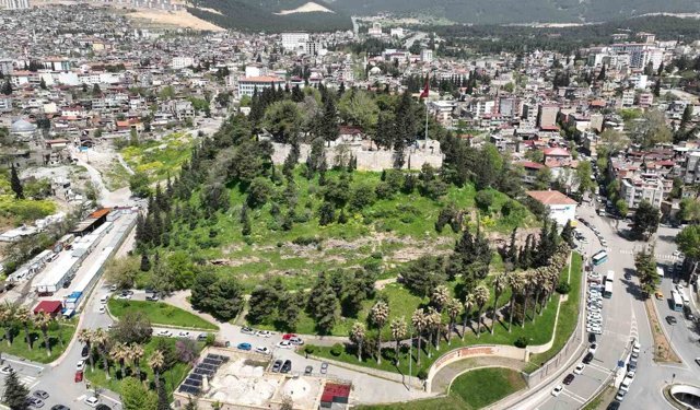 Kahramanmaraş Kalesi'nde restorasyon çalışmaları sürüyor