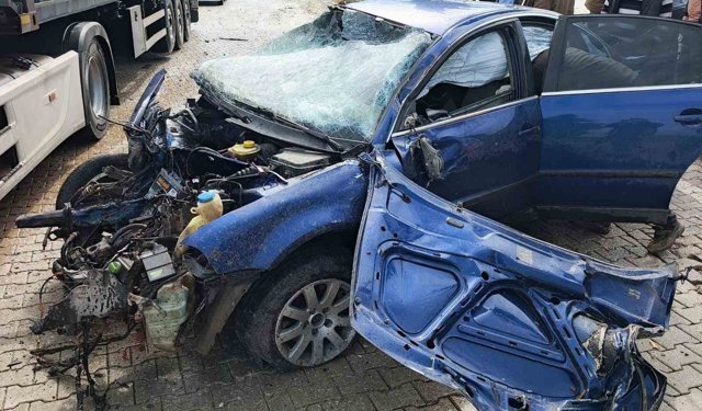 Kahramanmaraş'ta trafik kazası: 1 yaralı