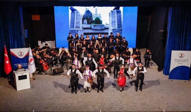 Karadeniz'in ezgileri OMÜ sahnesinde