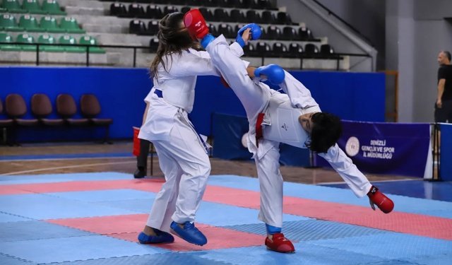 Karate heyecanı Denizli'de yaşanacak