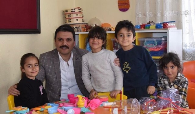 Kaymakam Gilan ADEM'lerdeki üretim çalışmalarını inceledi