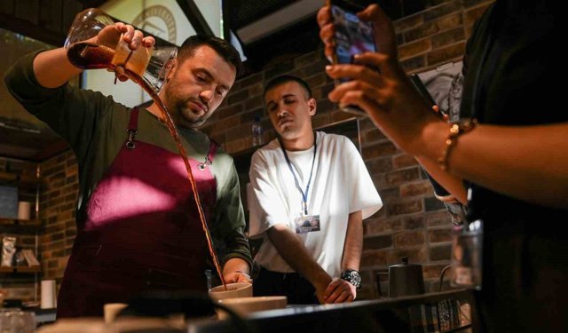 KBÜ'de 'Çekirdekten Geleceğe' barista akademisi düzenlendi