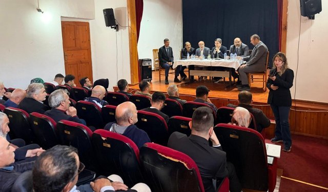 Kemaliye'de Muhtarlar Toplantısı gerçekleştirildi