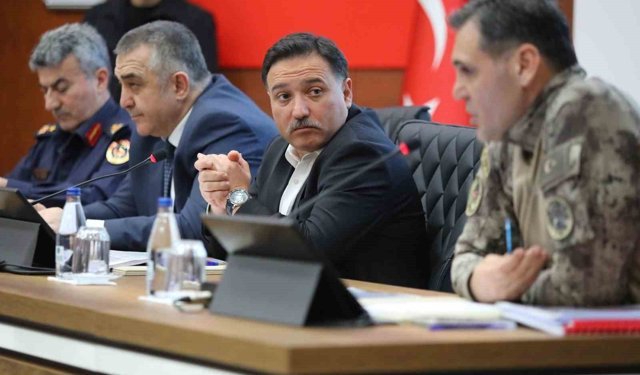 Kent Güvenlik Danışma Kurulu Vali Çiçek başkanlığında toplandı