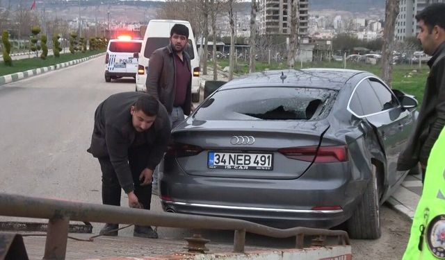 Kilis'te motosikletle otomobil çarpıştı: 1 yaralı