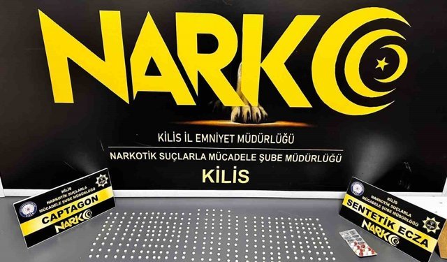 Kilis'te uyuşturucu operasyonu: 9 şüpheli yakalandı, 5'i tutuklandı