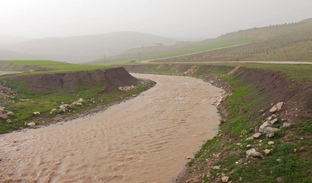 Kilis'te yağışların ardından su kaynakları canlandı