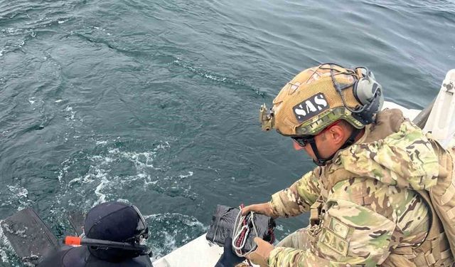 Kırklareli açıklarında tespit edilen mayın imha edildi