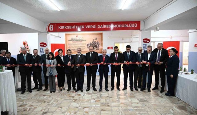 Kırkşehitler Vergi Dairesi Müdürlüğü açıldı
