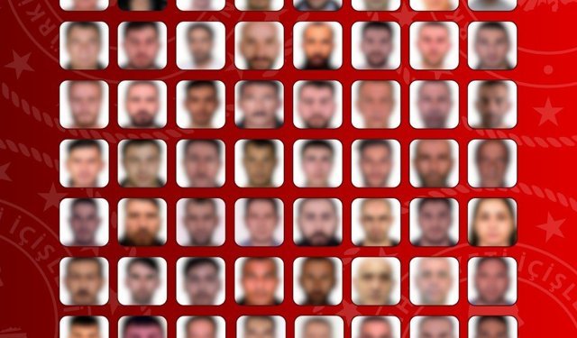 Kırmızı bültenle ve ulusal seviyede aranan 61 kişi Türkiye'ye iade edildi