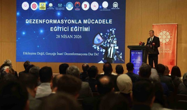 Konya'da dezenformasyonla mücadele eğitimi