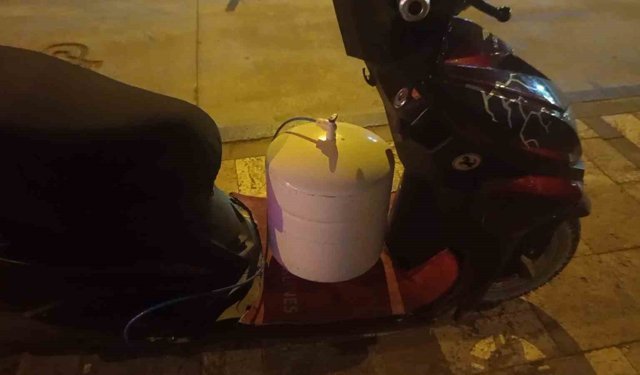Kurduğu düzenek başını yaktı, 14 yaşındaki sürücüye 40 bin TL ceza
