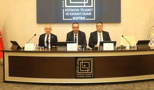 KUTSO Meclisi'nde 'tarım ve hayvancılık sunumu' öne çıktı