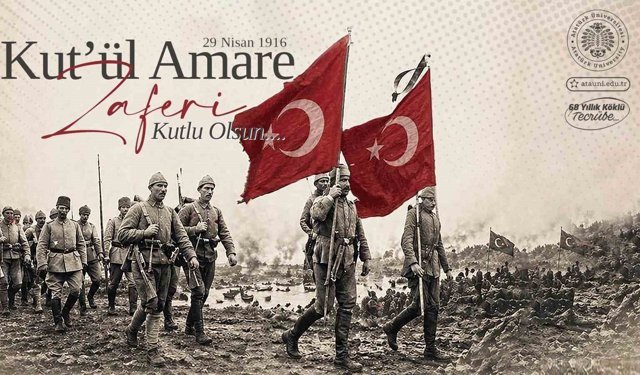 Kût'ül-Amâre Zaferinin 110. yıl dönümü kutlu olsun